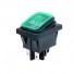 Кнопка KCD2-4-2 з підсвіткою IP65(зелена)